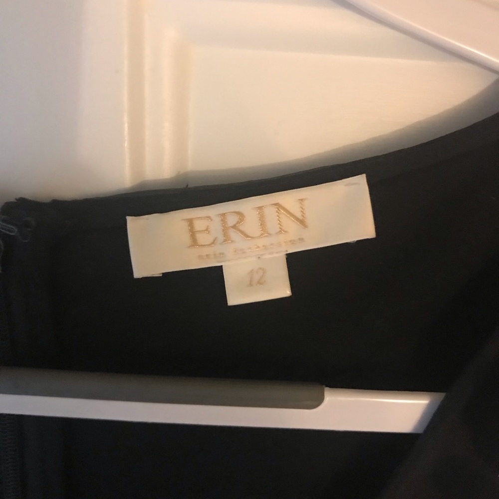 💫SOLD💫 ERIN by Erin Fetherston Black & Fuchsia Embellished Dress - Picture 7 of 8